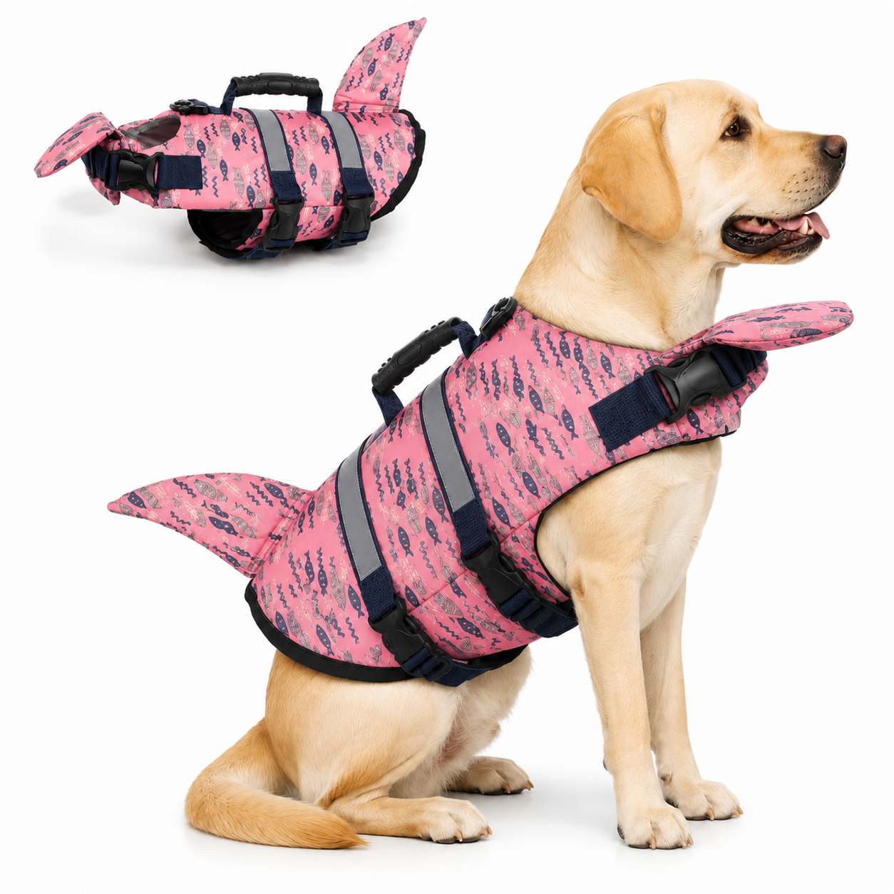 SharkPaw - Life Jacket with Chin Rest