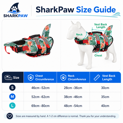 SharkPaw - Life Jacket with Chin Rest